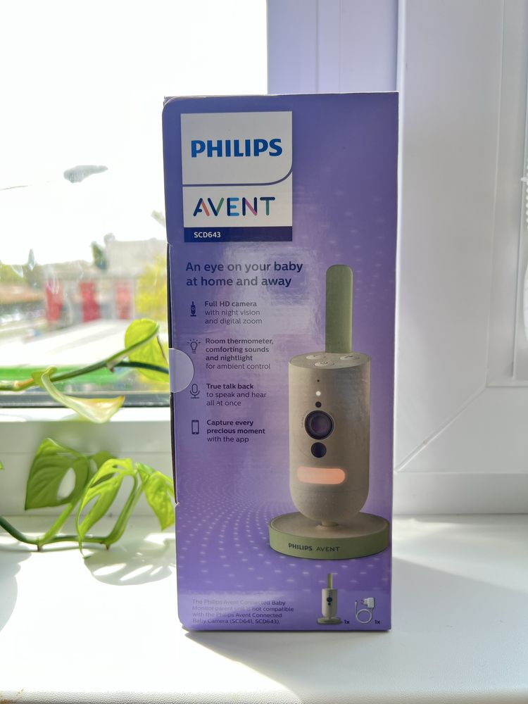 *В гаранция* видеофон бебефон Philips Avent SCD643/26