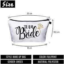 Несесер грим-Team Bride,makeup bag team bride,Моминско парти подарък