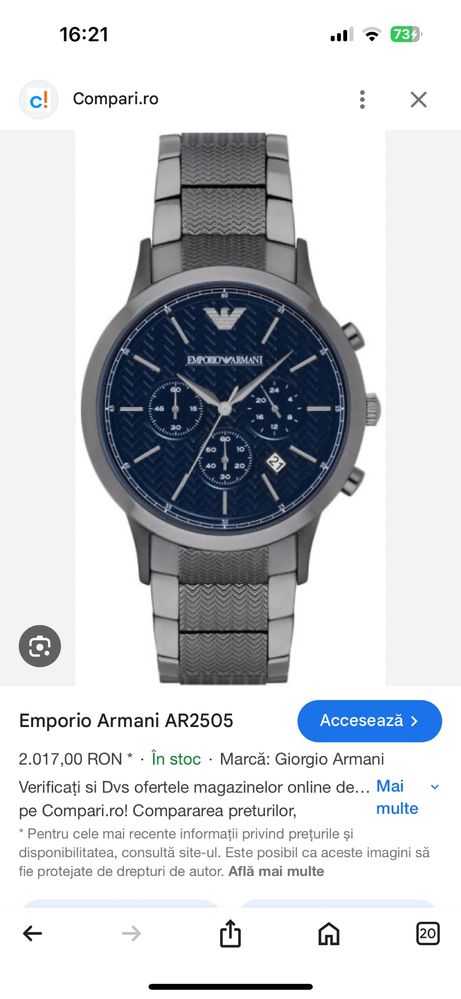 Ceas Emporio Armani