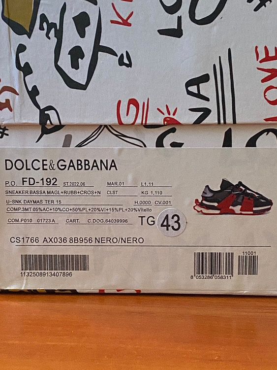 Dolce Gabbana сникърси, кецове