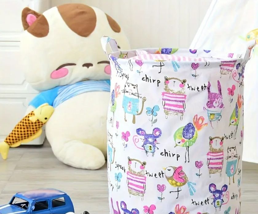 Детская корзина для игрушек