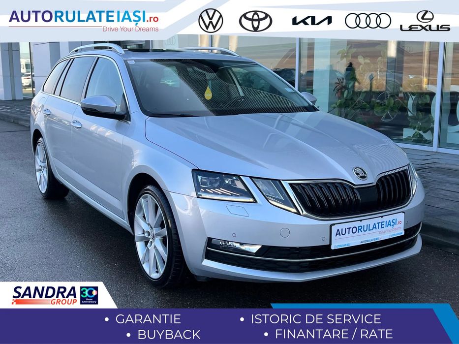 Skoda Octavia Panoramic / CANTON / Faruri LED / Camera / Kessy / Lumini ambientale