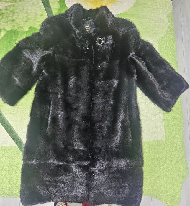 Норко шуба чёрный цвет