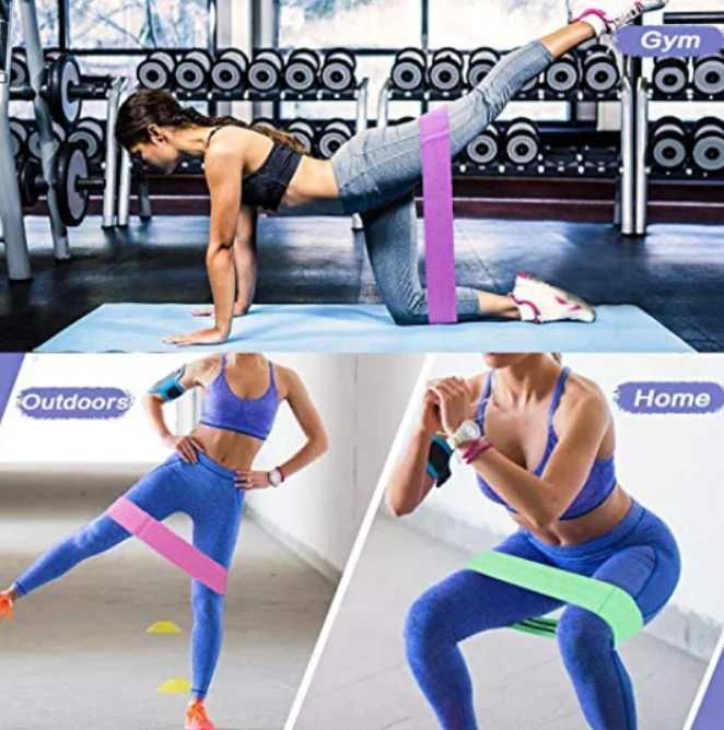 Set de 3 benzi elastice fitness