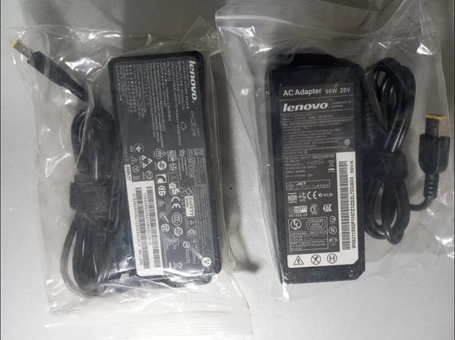 LENOVO оригинал и бюджетный блок питания . . .