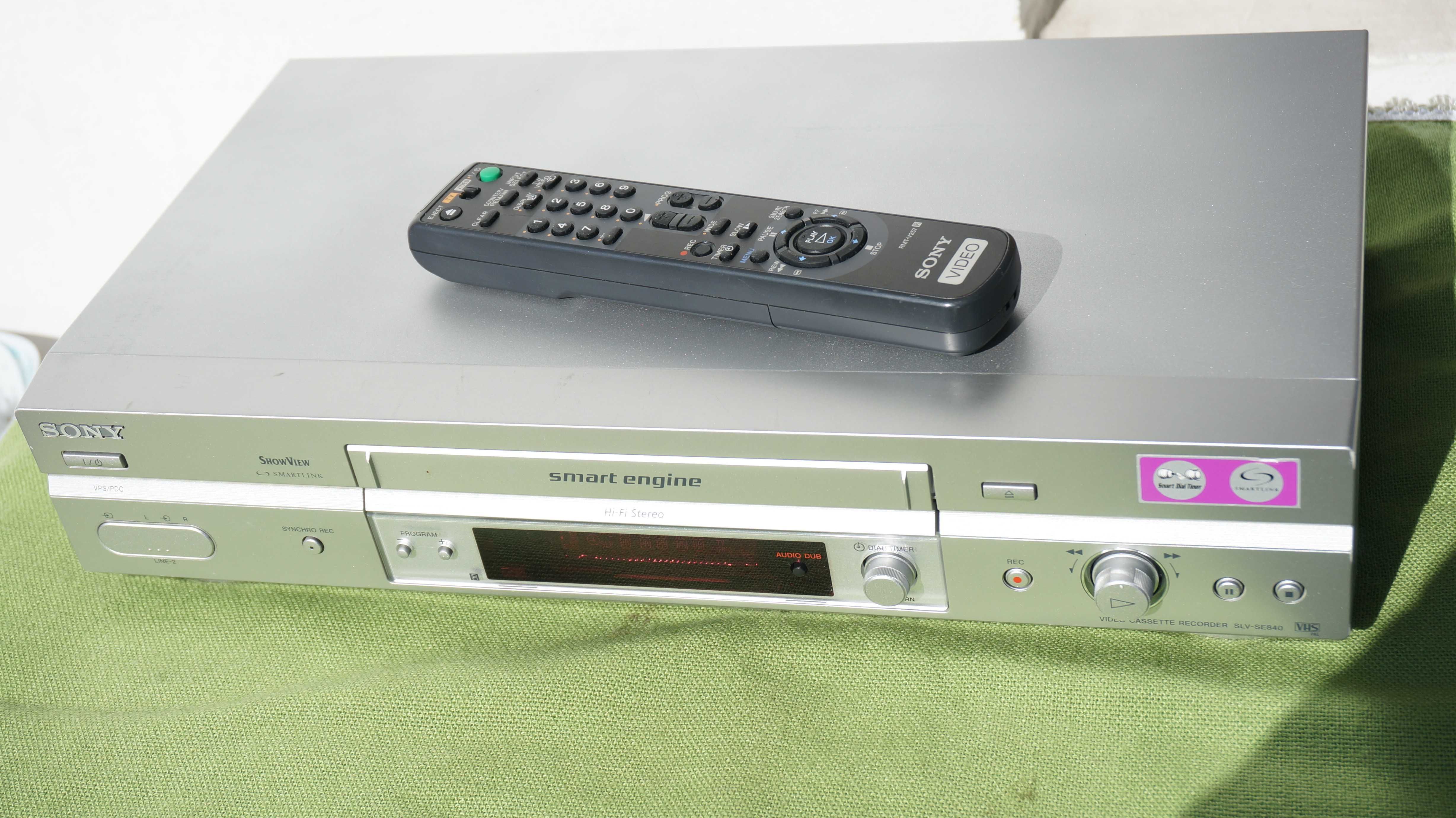 Videorecorder VHS SONY model SLV-SE840 Stereo Hi-Fi