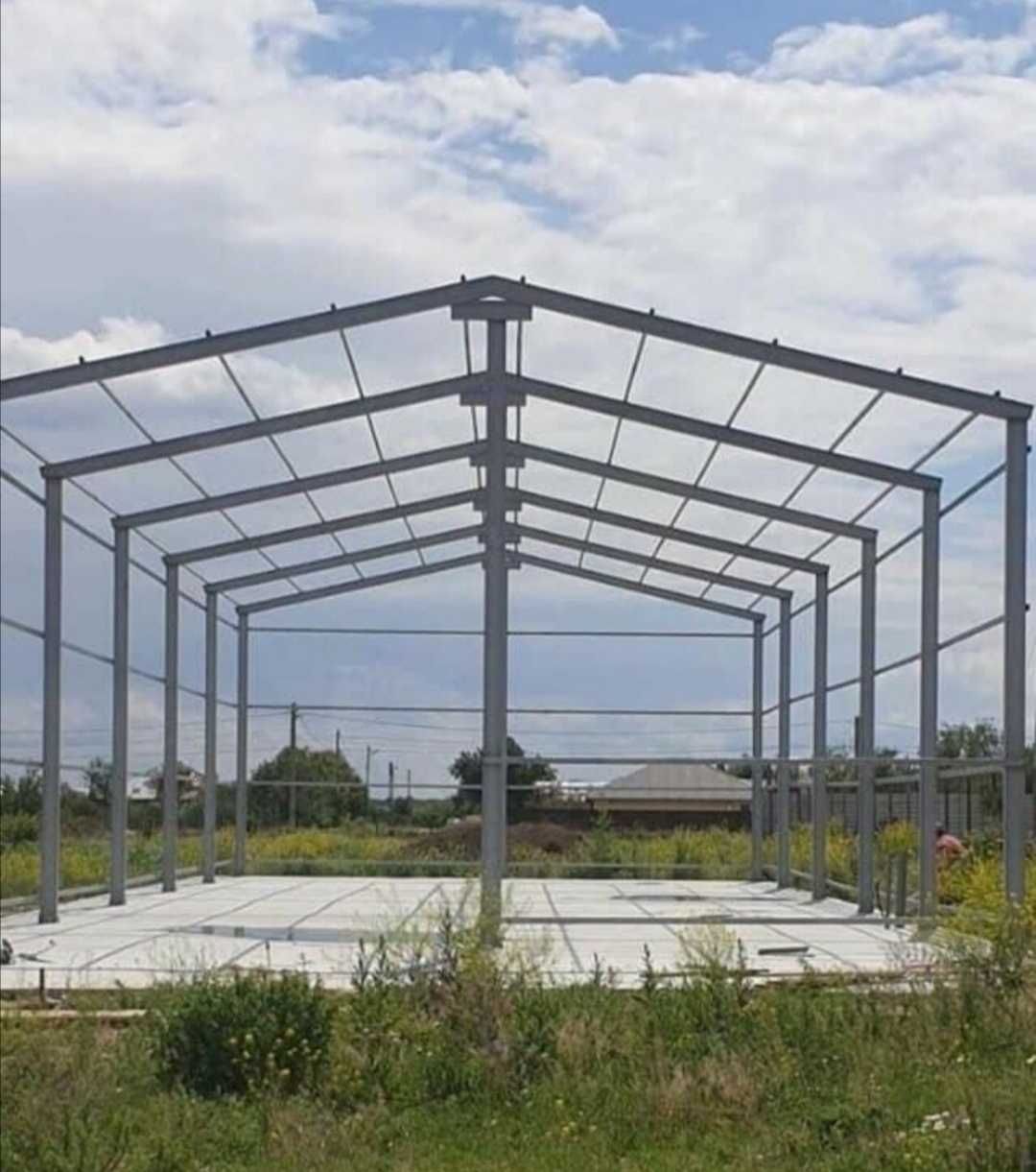 Vând hala metalica pe structura metalica la orice deschidere