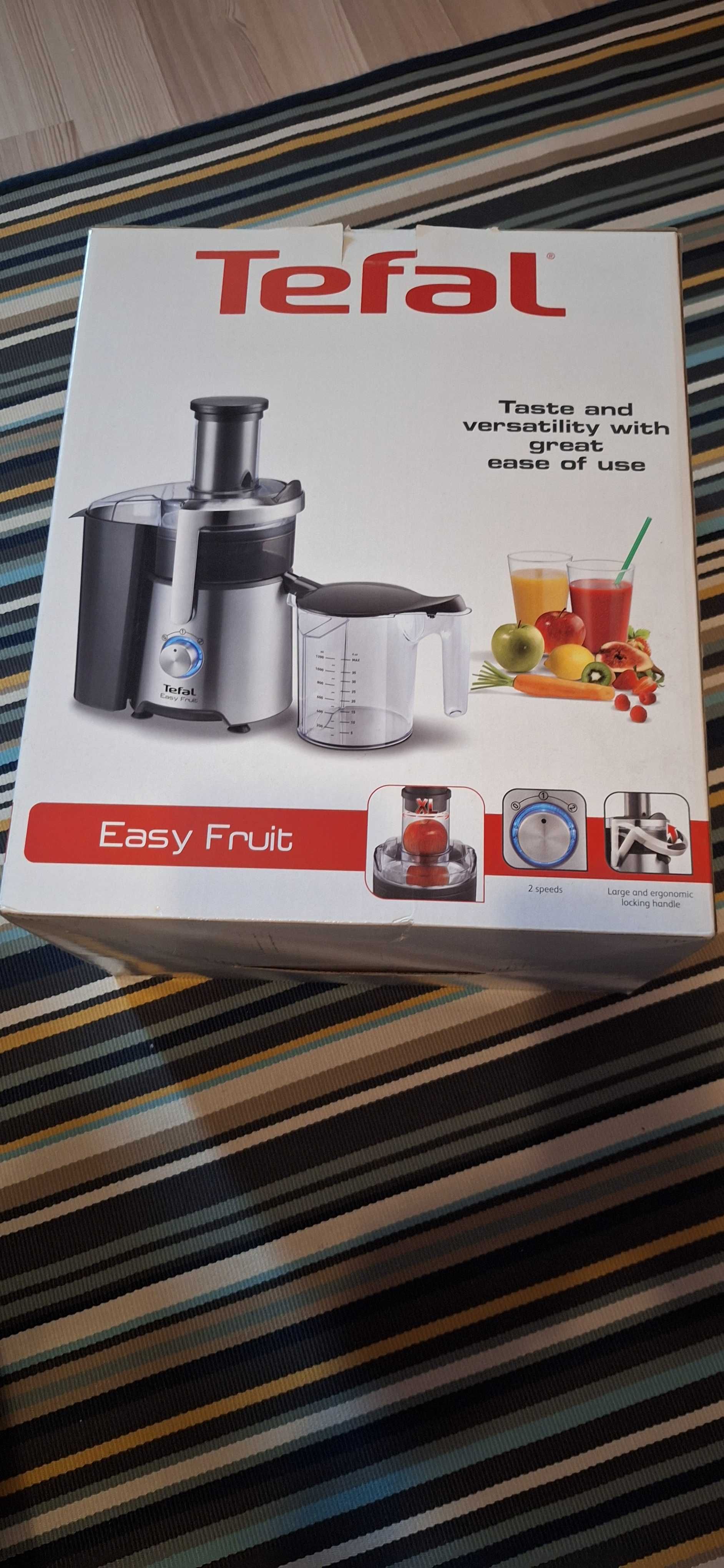 Storcator de fructe si legume Tefal ZE610D38, 800 W, 1.2 l