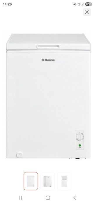 Продам морозильник Hanza 100 литров новый