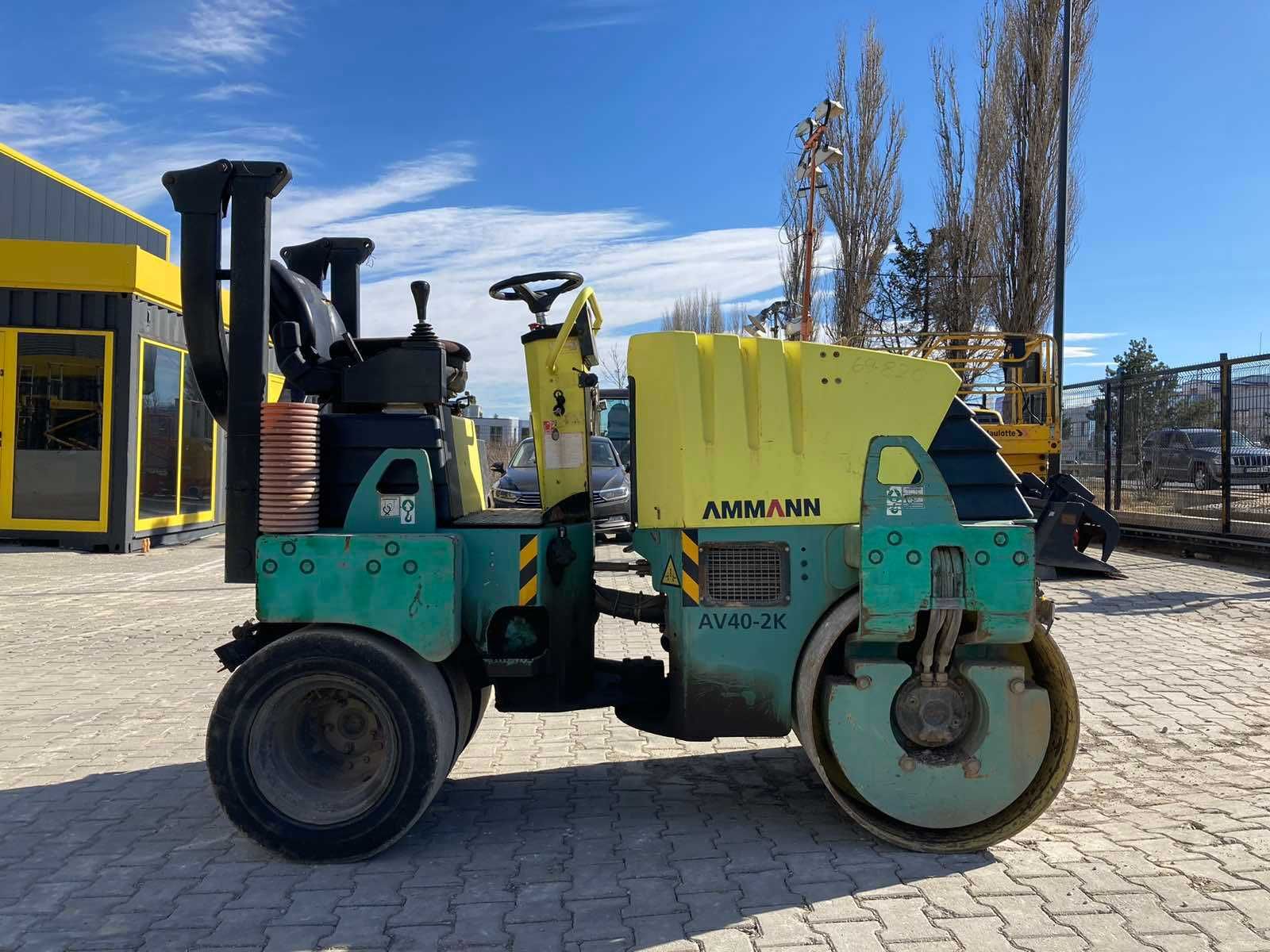 Валяк - еднобандажен 3600кг Ammann AV40-2K ПОД НАЕМ от Рентекс