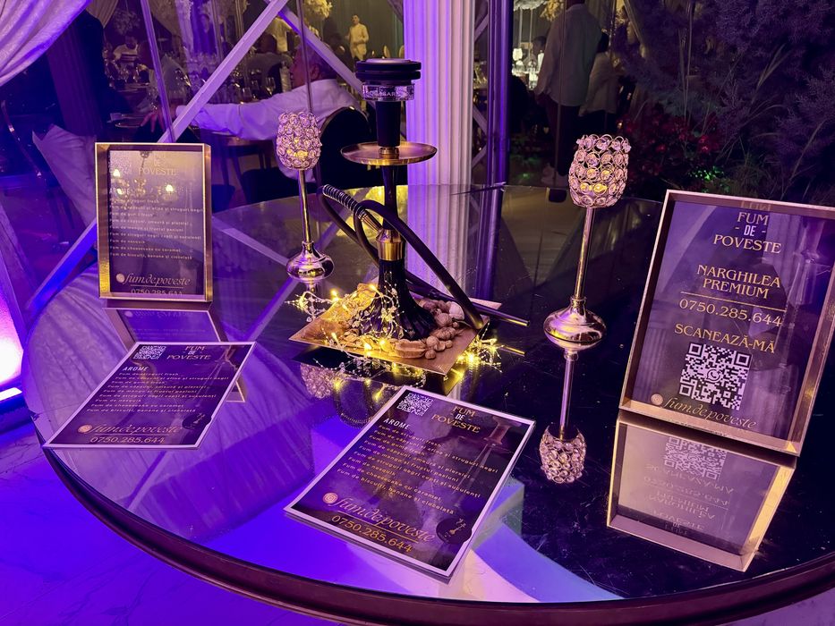 Narghilele pentru evenimente - Premium SHISHA