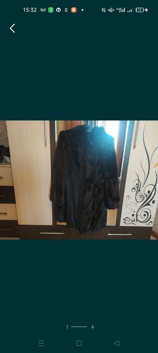 Шубку норковую чёрный бриллиант