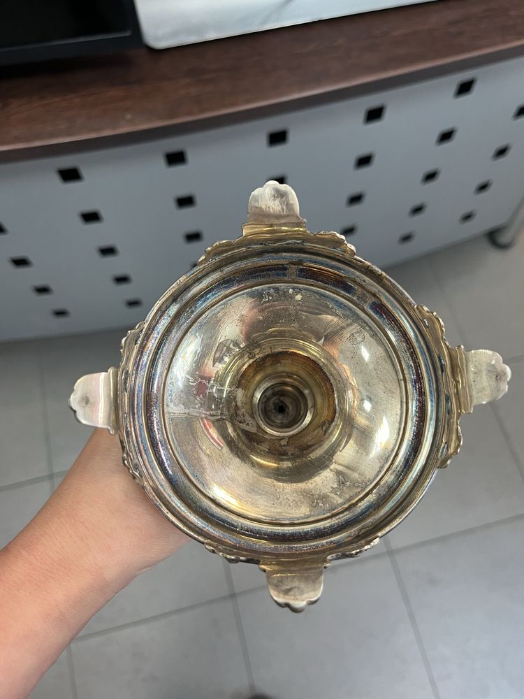 Свещник  сребро 925