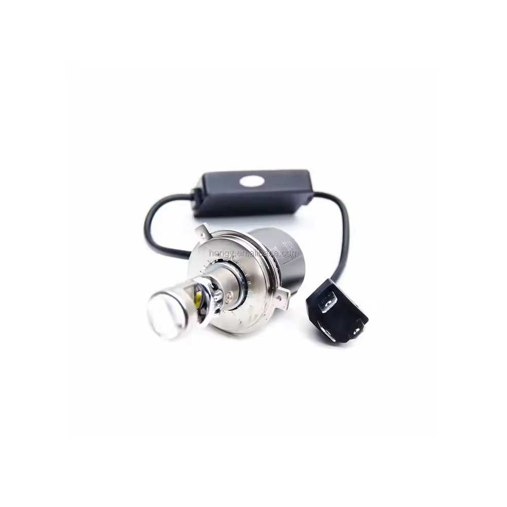 LED крушка с лупа  H4 Canbus, 12-24V, 220W, 30000LM, 5700К
