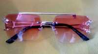 Ochelarii de soare Cartier lentile roz , transport gratuit