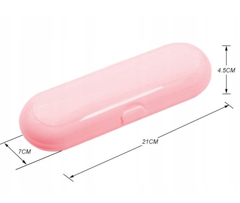 Несесер за електрическа четка за зъби, за Oral-B, розов