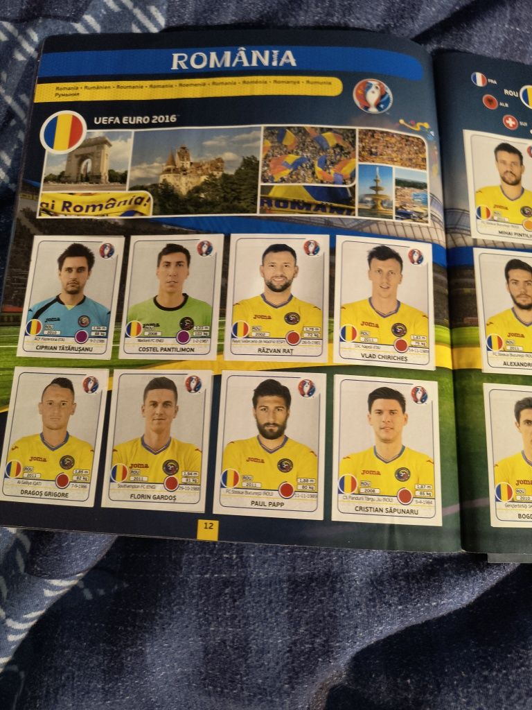 Vând album Panini 2016