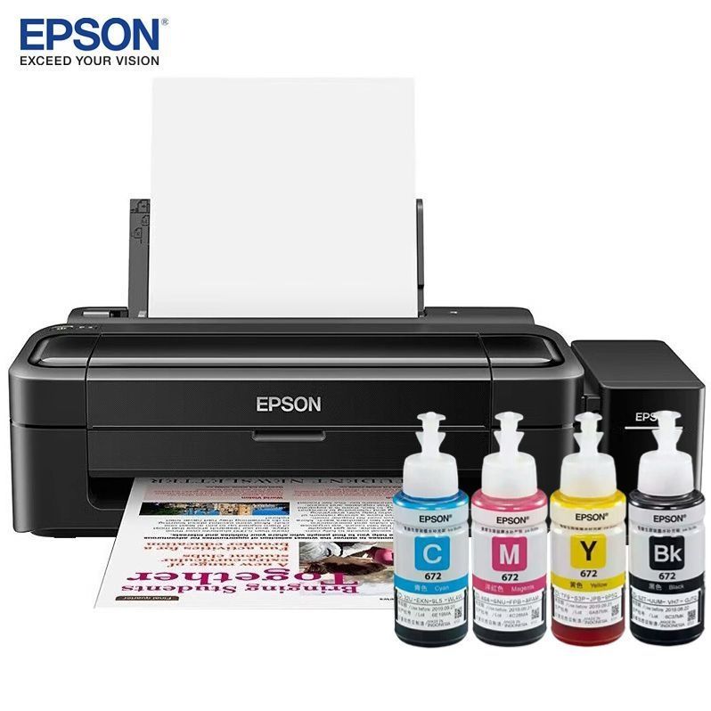 Принтер Epson L132 (А4) (Струйный) (Цветной) гарантия + доставка