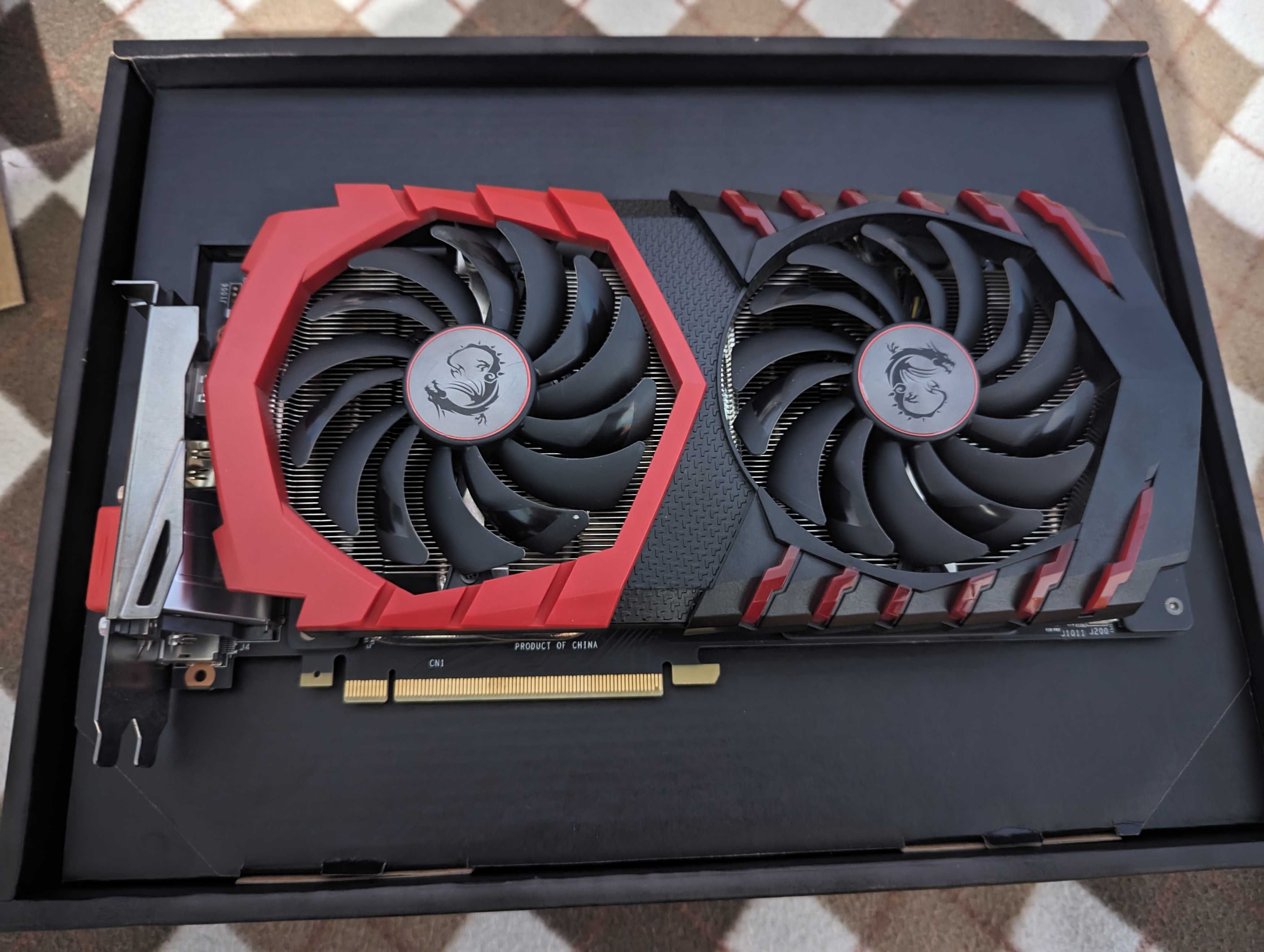 Видеокарта MSI GeForce GTX 1060 GAMING X 6GB