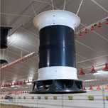 Ventilator - Convector aer pentru hale industriale si ferme zootehnice