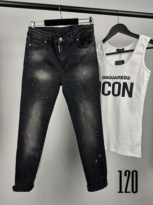 Dsquared дамски черни дънки 6 модела