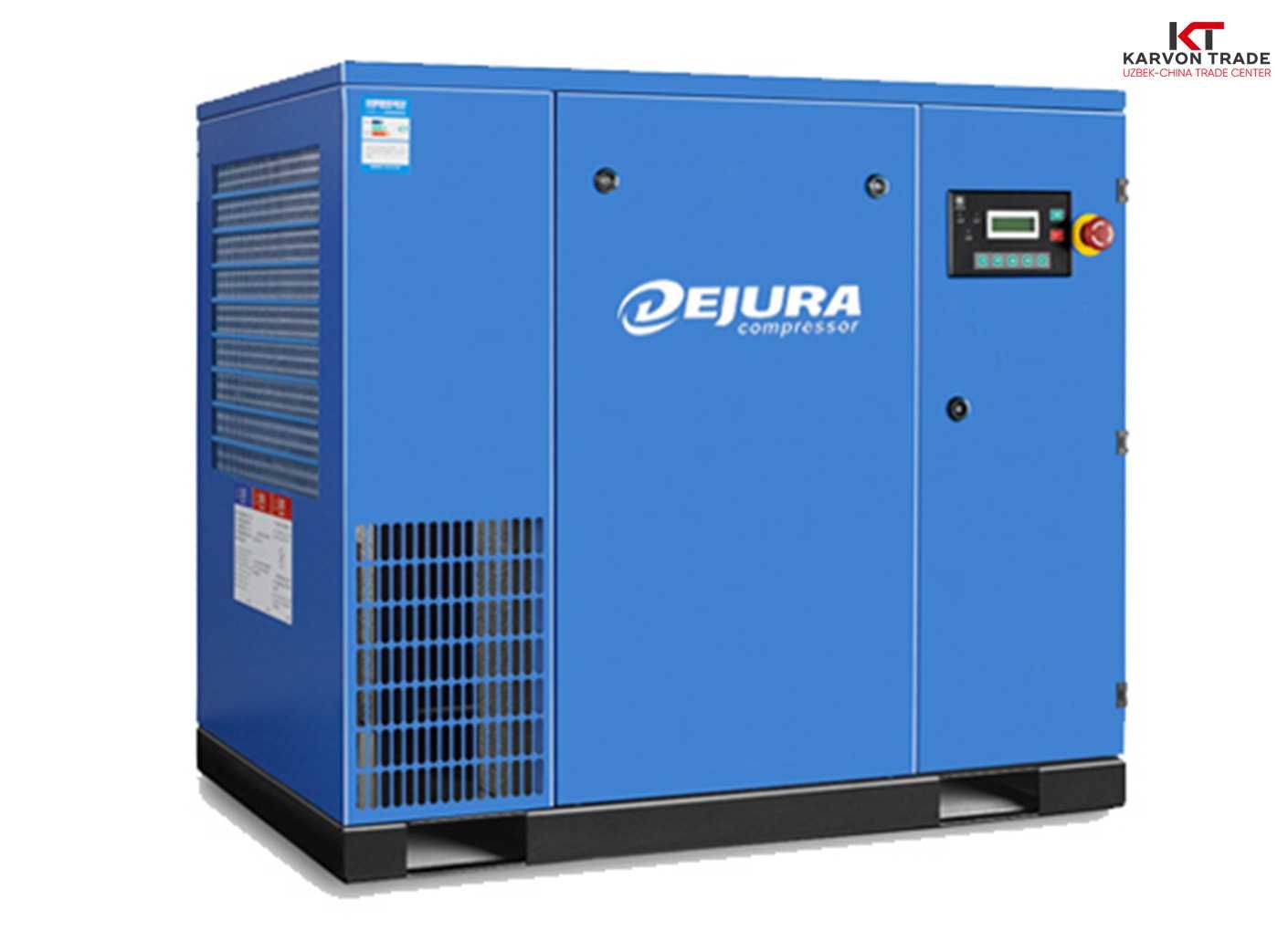 Винтовой компрессор DEJURA 7.5 kw (с инвертором)