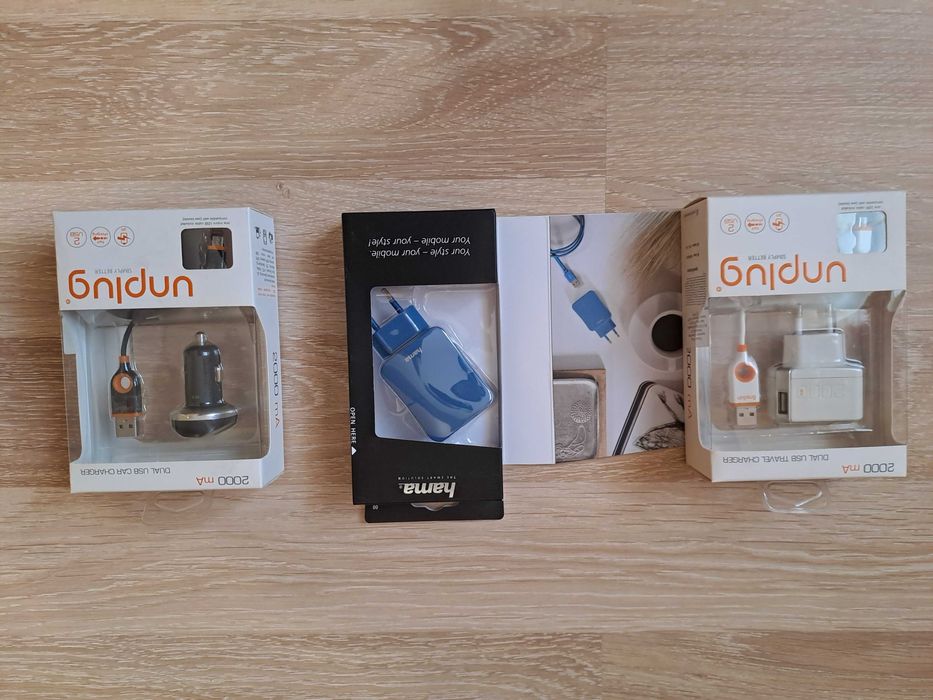 Accesorii telefon mobil-Pachet 2-incarcatoare priza, masina,cablu date