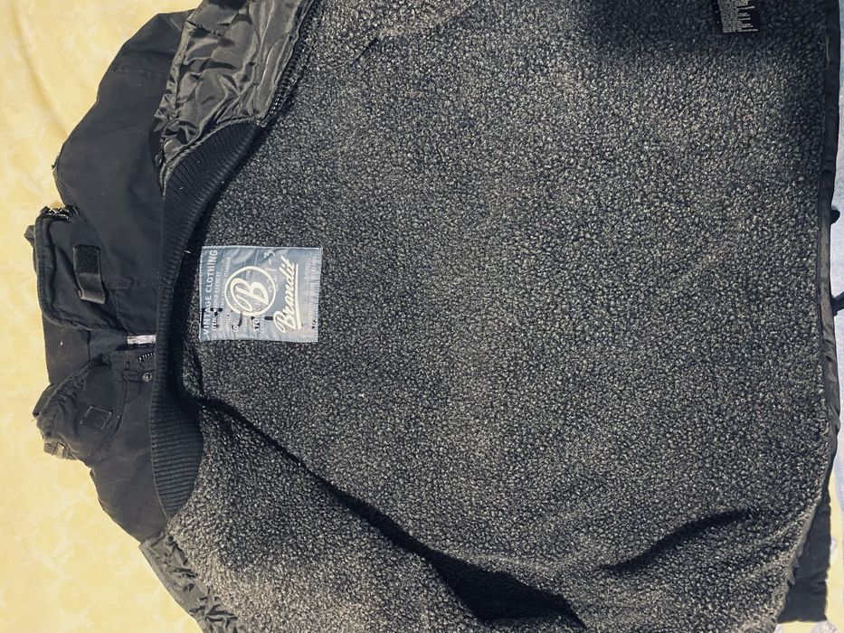 Jacheta/ Parka M 65, neagra cu mesada