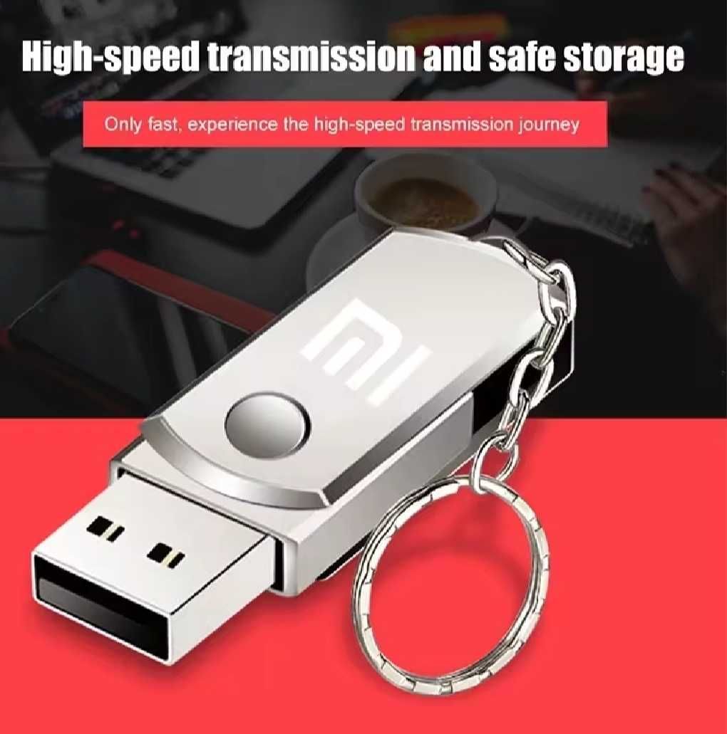 Нова Флаш памет Метална XIAOMI 2TB терабайта (2 хиляди GB)