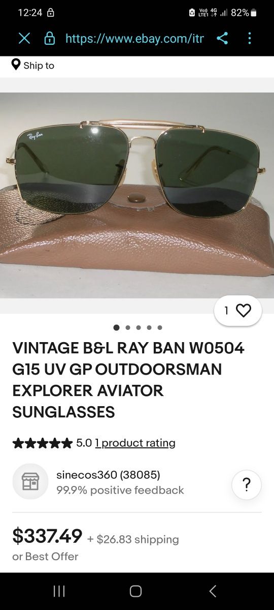 Ochelari Ray Ban rari
