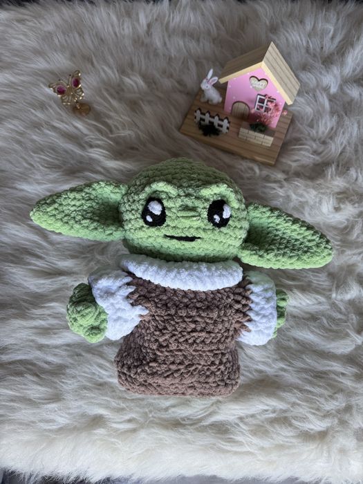 Baby yoda crosetat