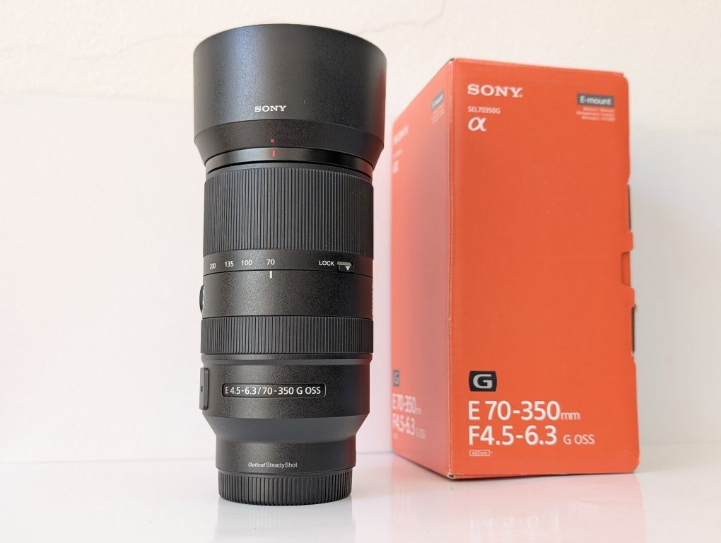 Обектив Sony SEL 70-350mm f/4.5-6.3 G OSS