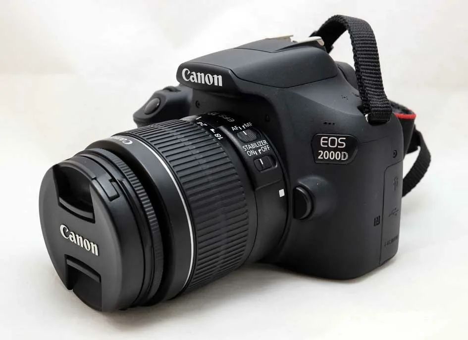Canon 2000D новый зеркальный фотоаппарат