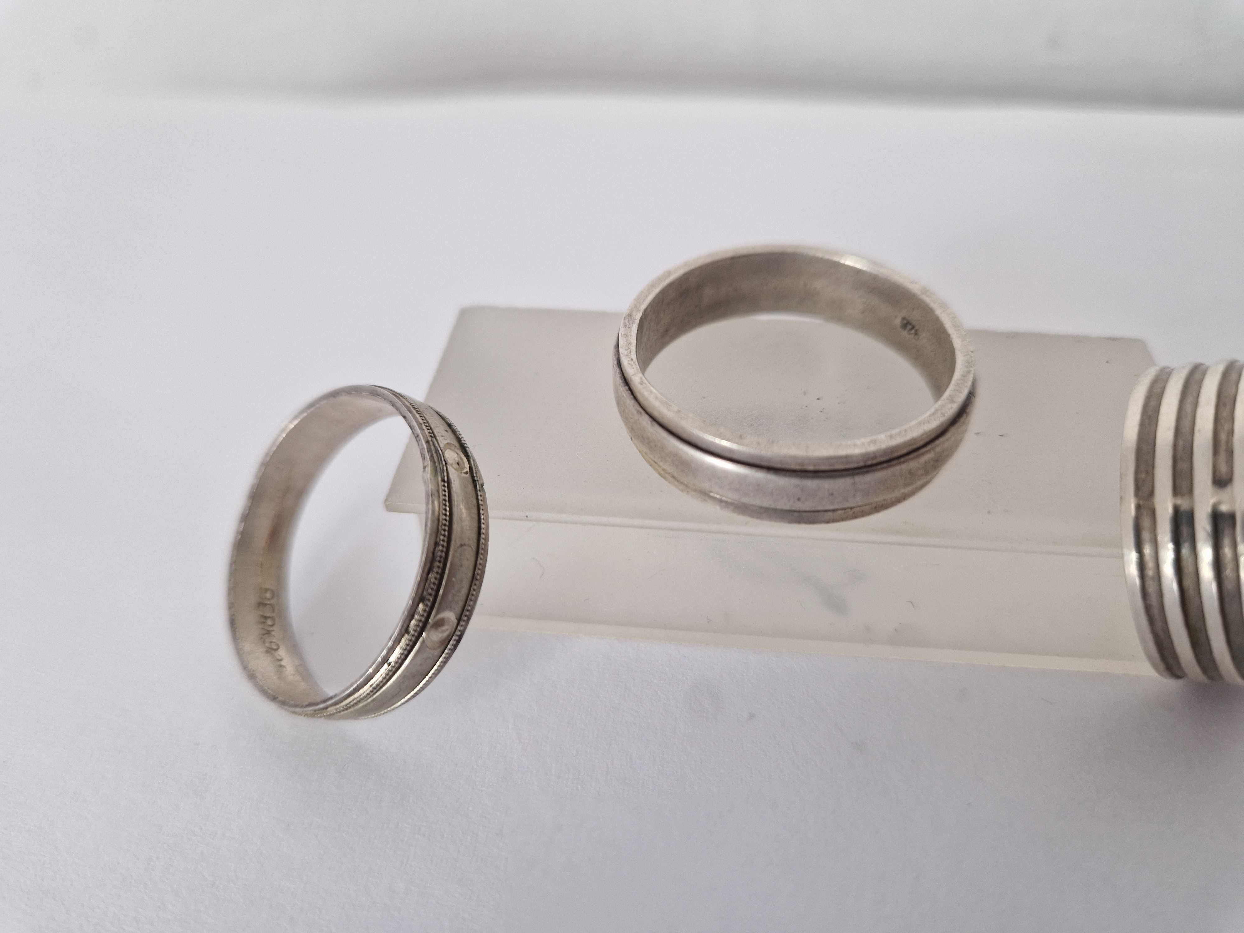 Lot de 3 Inele de Barbati din Argint de 925