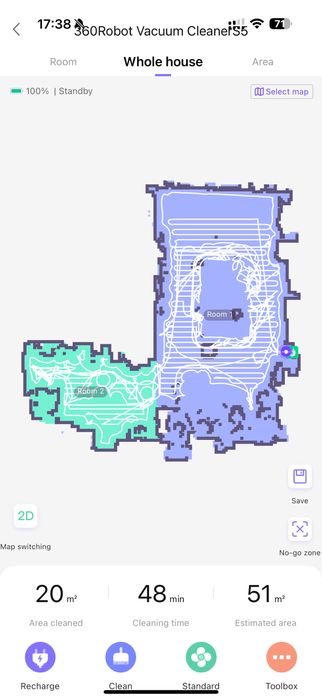 Robot Aspirator 360 model S5