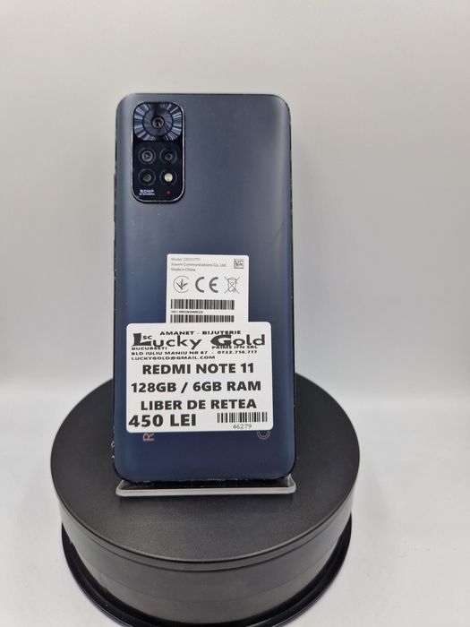 Redmi Note 11 128Gb /  6GB RAM GARANTIE #46279