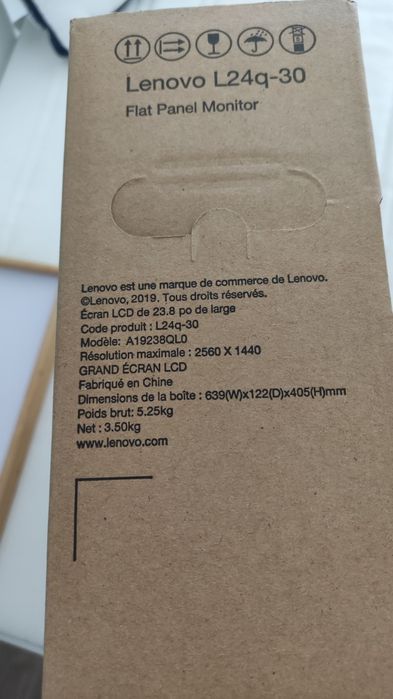 Монитор Lenovo 23,8" 99% sRGB