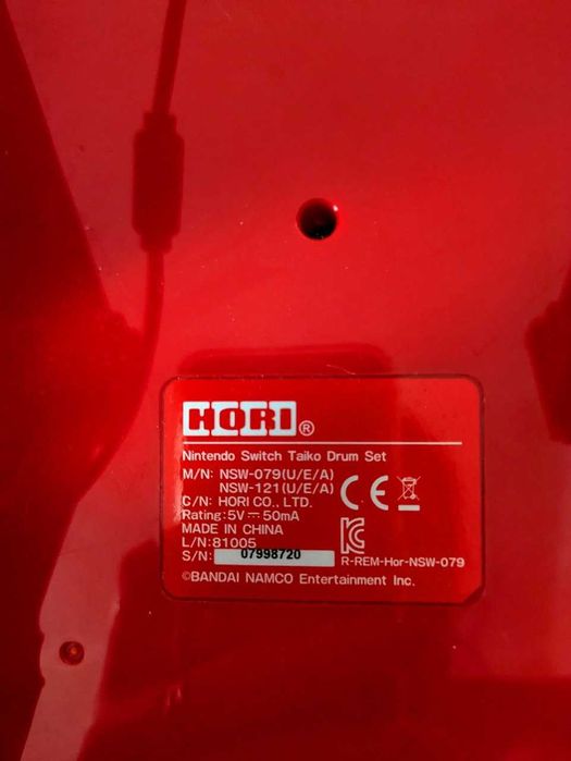 Taiko drum (Hori, Switch version)