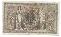 Super bancnota veche germana 1910 numismatica 1000 mark