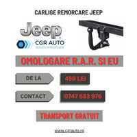 Carlige remorcare Jeep Livrare Rapida