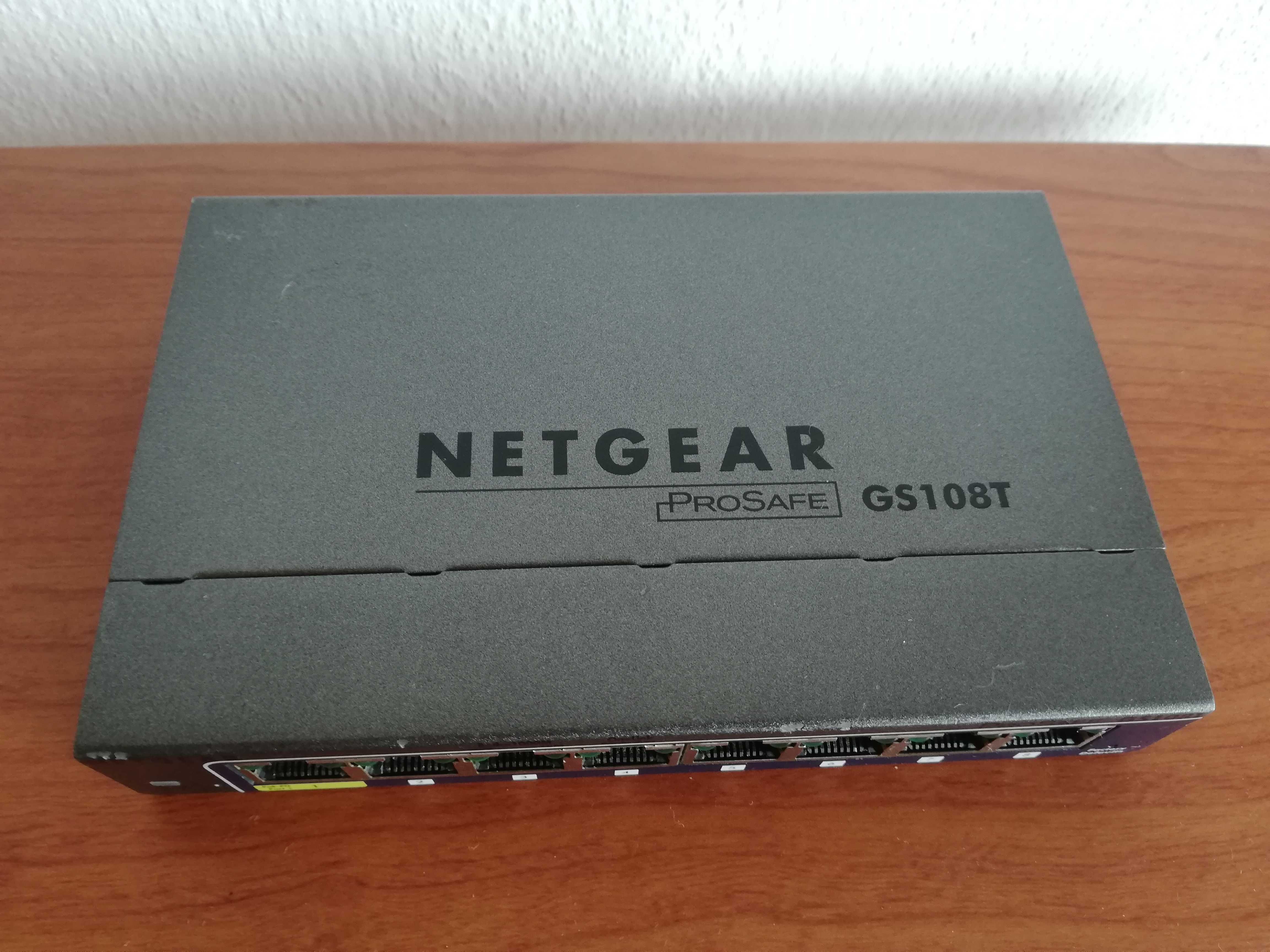 Netgear ProSafe GS108t управляем гигабитов switch