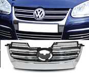 Решетка VW Голф 5 Р32 Хром Нова Golf 5 R32 хромирана  ГТ ГТИ броня