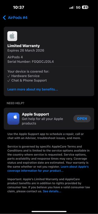 AirPods Gen4 ANC Type C