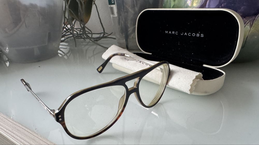 Rame ochelari vedere Marc Jacobs cu toc tip ray-ban aviator soare