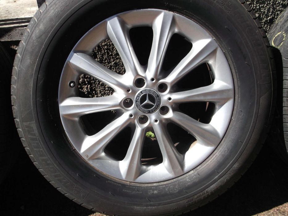 Set 4xRoti Original Mercedes SUV 18" Cu Anvelope M+S.- Michelin.