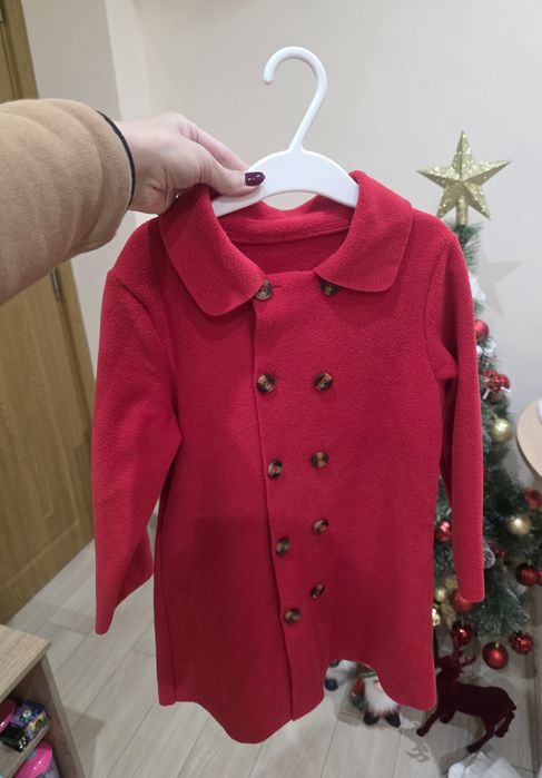 Рокли и палто за момиче 4-5г.