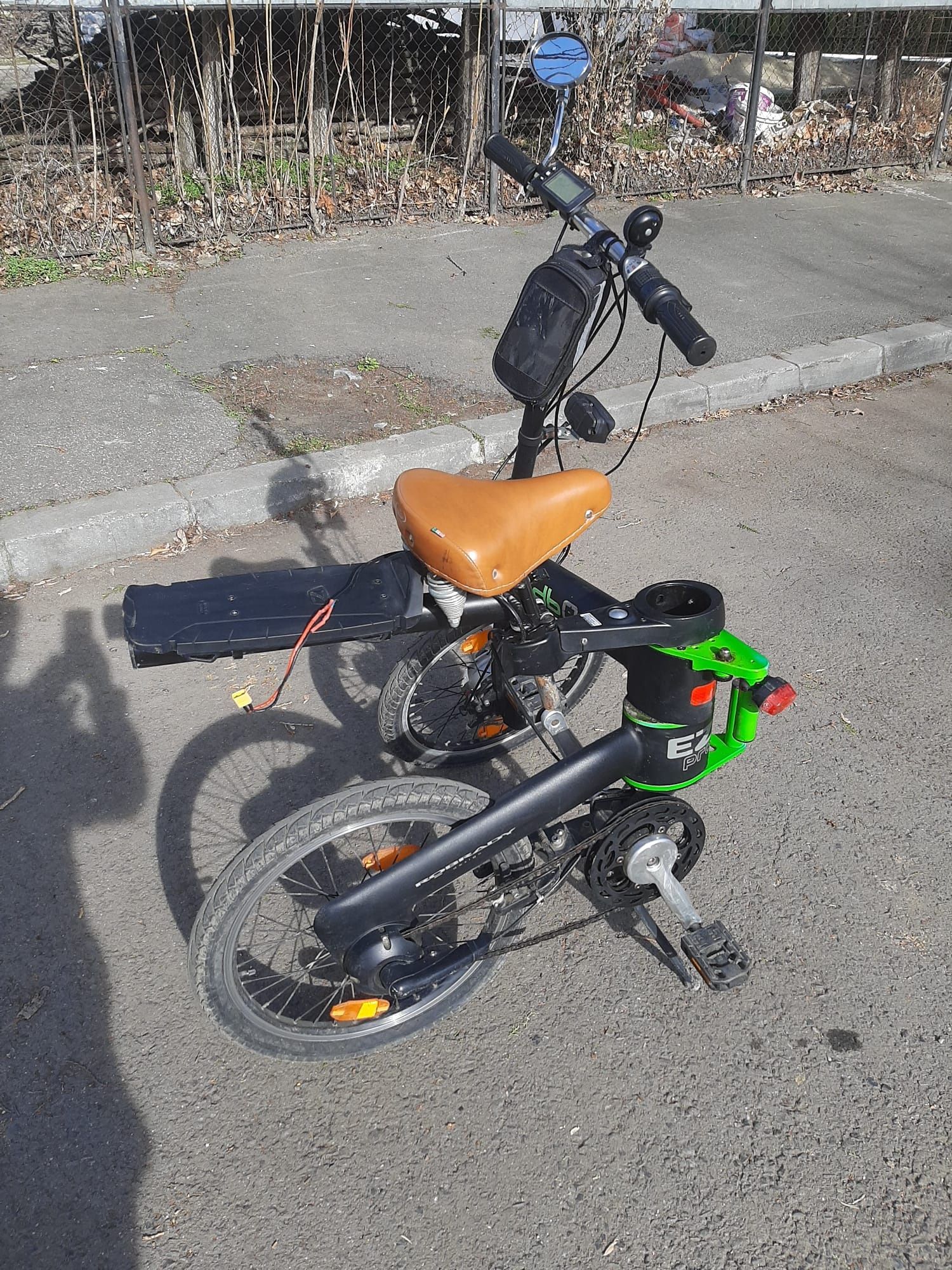 Bicicleta electrica pliabila