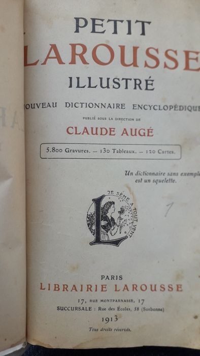 vand  Petit Larousse Ilustre