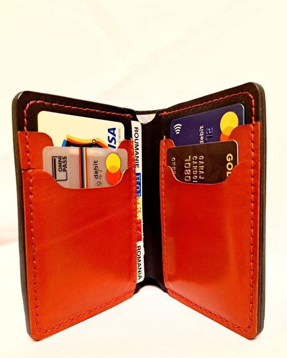 Portofel Piele Lucrat Manual