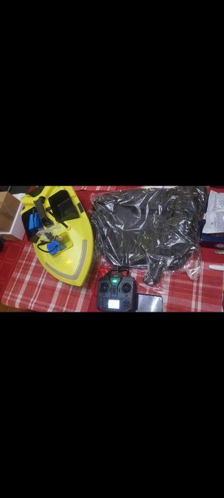 Barcuta GPS/Sonar ultimul model 2025 10KMH Gratuit husa elicii încărca